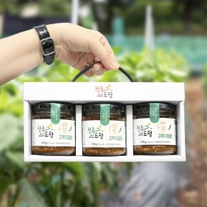 [아름드리 농장] 국내산 청양 고추다짐장, 자연그대로의 깔끔한 매운맛