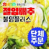 [진주텃밭우리먹거리협동조합] *단체전용* 최소 30박스 이상 /2024 일반 절임배추 20kg (불암플러스)