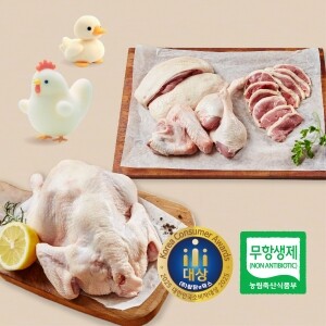 [참닭앤덕스]당일생산,당일판매 국내산 신선한 오리, 토종닭